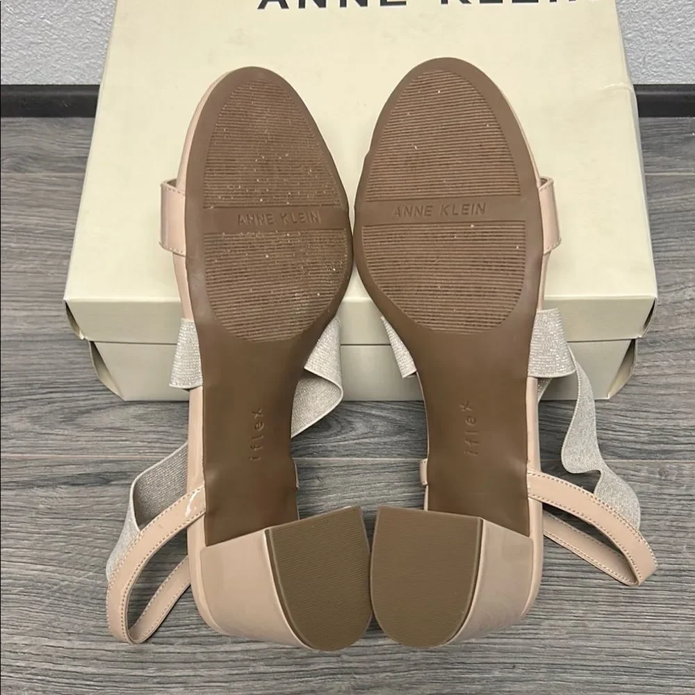 Anne Klein Women's Ryles Block Heel Dress Sandals
